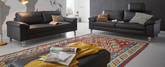 Sofa Set Leder Cezar